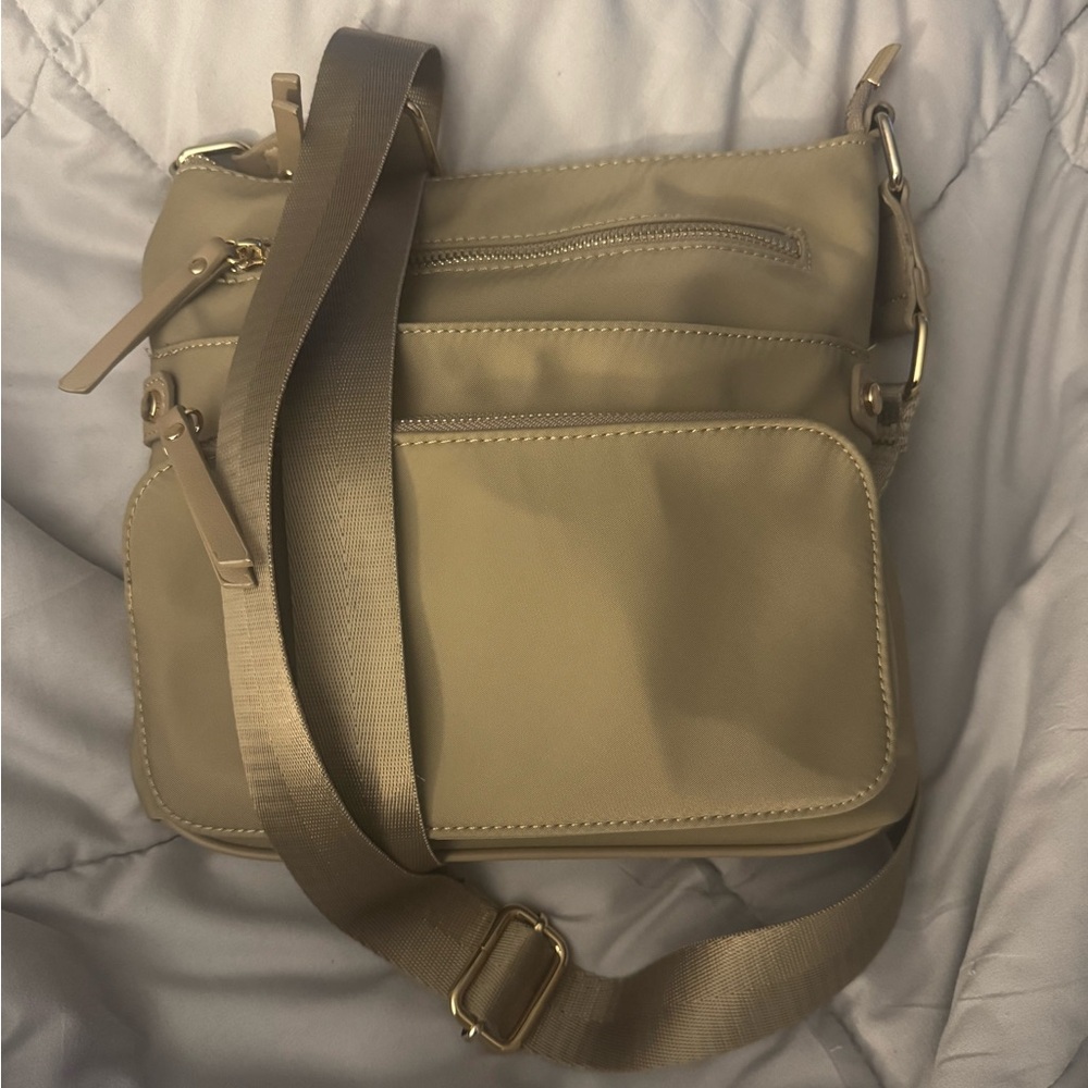 Miztique Beige Crossbody Bag - Picture 2 of 6